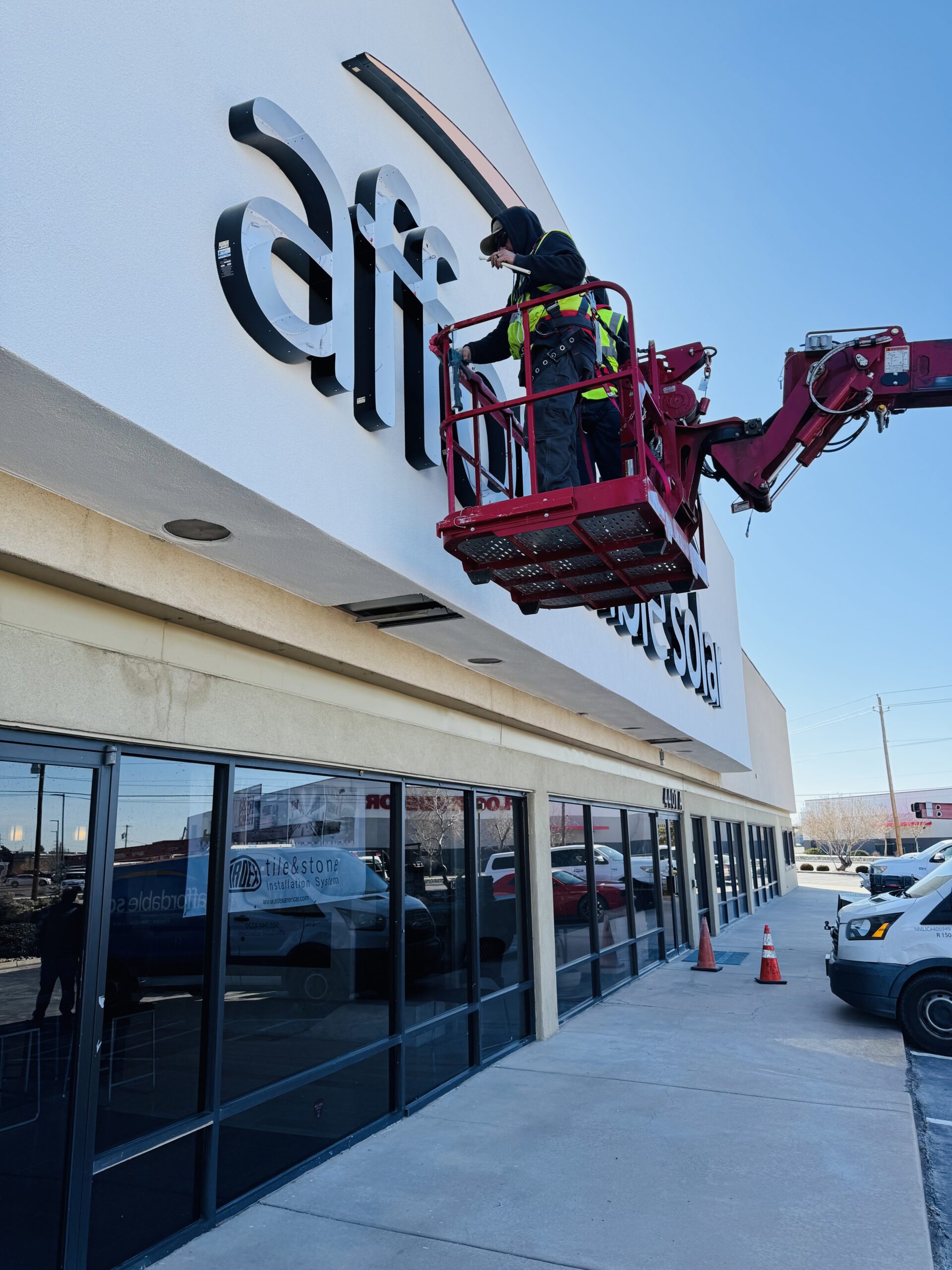 Image of an outdoor sign in Albuquerque from SignPlex